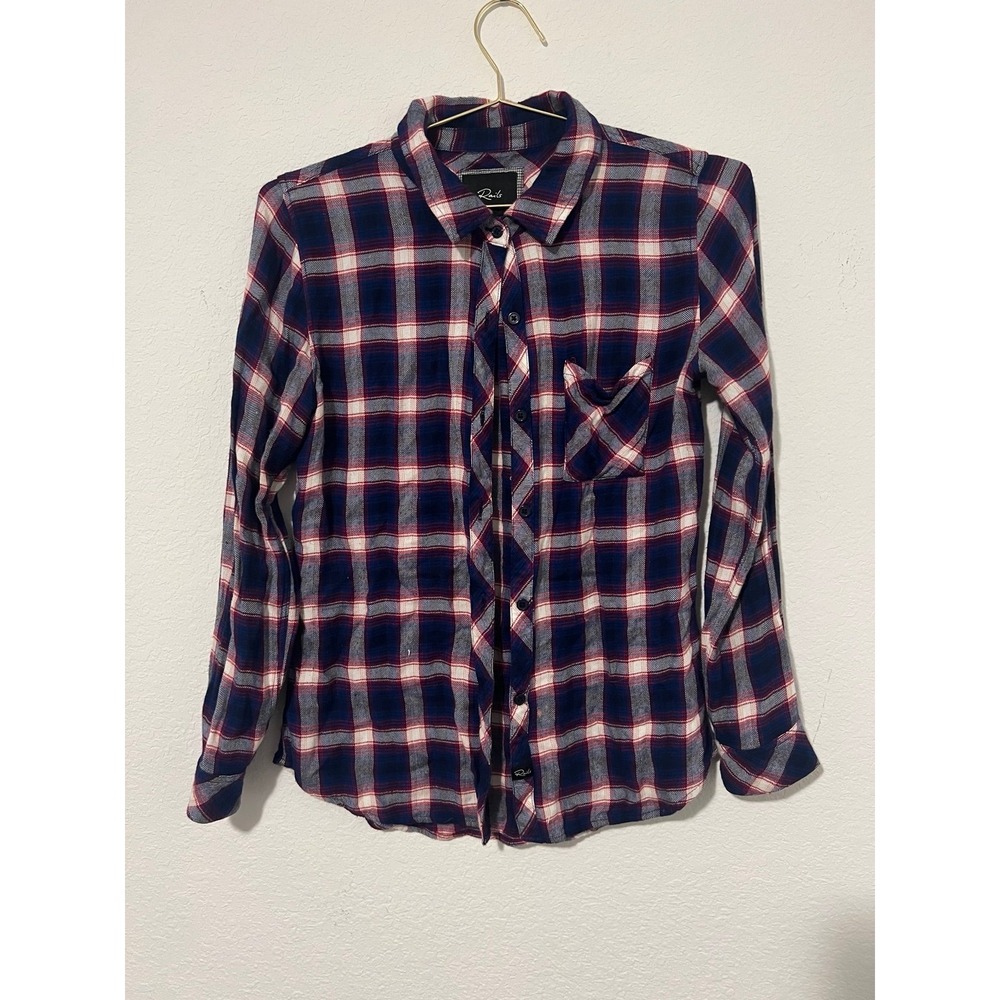 Rails Women's Flannel Shirt - Size: Small! Red / Blue / White